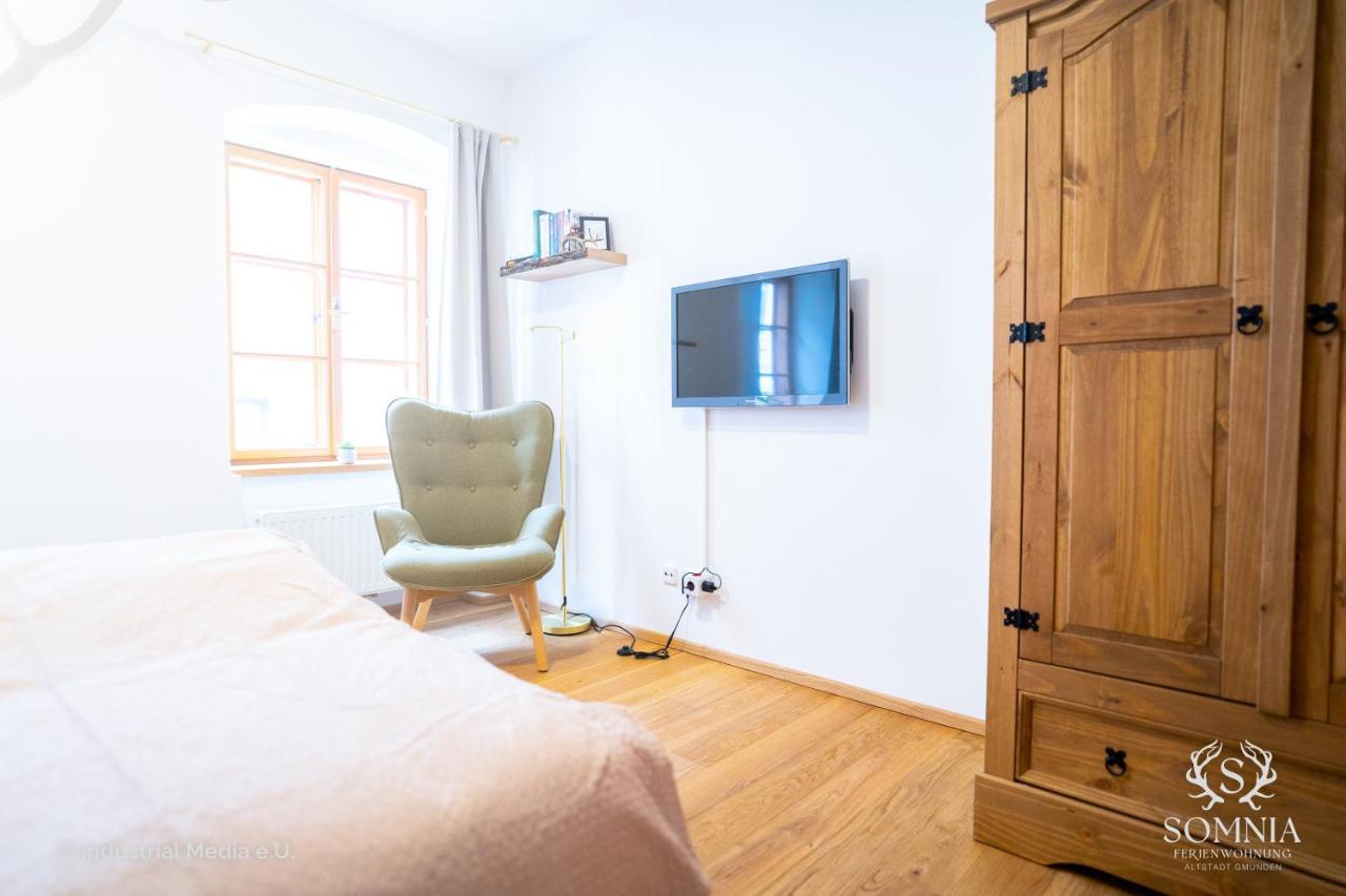 Ferienwohnung Somnia - Altstadt Gmunden Eksteriør billede